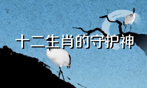 十二生肖的守护神 探究十二生肖八大守护神的起源及其佩戴的原因
