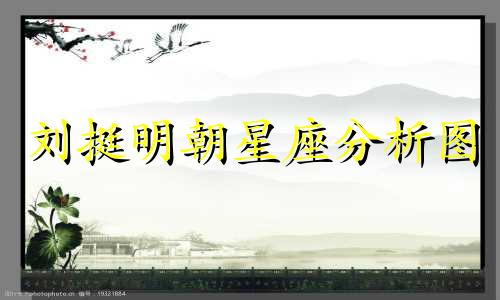 刘挺明朝星座分析图 请求详细的星座命盘分析