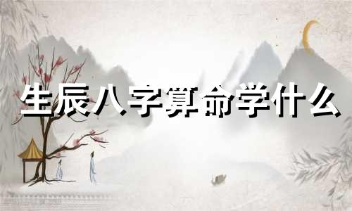 生辰八字算命学什么 生辰八字指的是什么呢生辰八字,又称为八字命理,是中国传统文化中的一种算命