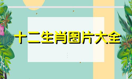 十二生肖图片大全 包含十二生肖归纳表图画版及真实动物图片